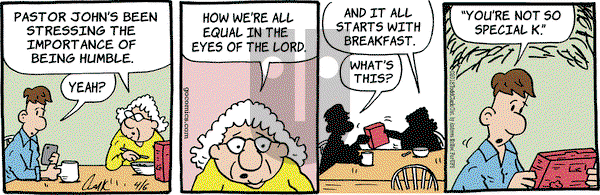 Lola on Friday April 6, 2018 Comic Strip