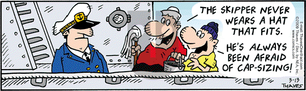 Frank and Ernest - Friday March 13, 2009 Comic Strip