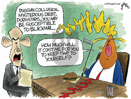 Clay Jones - Tuesday March 13, 2018 Comic Strip
