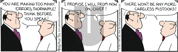 The Born Loser on Tuesday November 22, 2011 Comic Strip