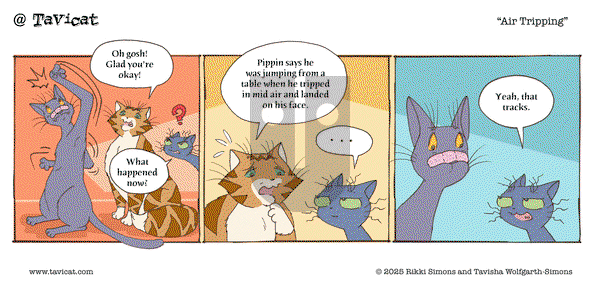 @Tavicat on Monday December 8, 2025 Comic Strip