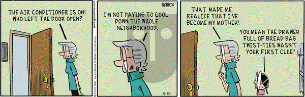 Grand Avenue on Thursday August 10, 2023 Comic Strip
