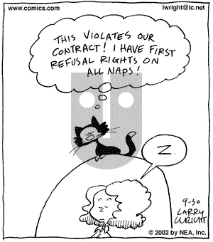 Kit 'N' Carlyle on Monday September 30, 2002 Comic Strip