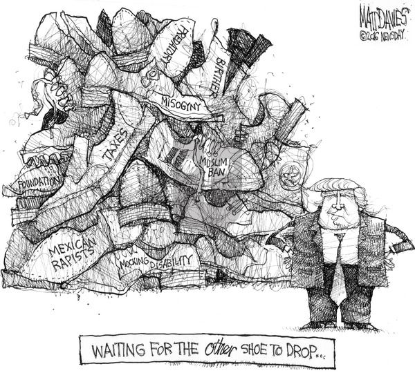 Matt Davies on Sunday October 9, 2016 Comic Strip