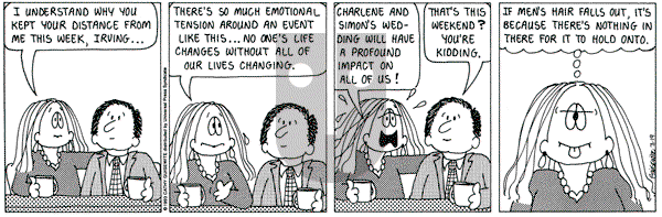 Cathy Classics - Friday March 19, 1993 Comic Strip