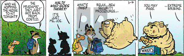 Over the Hedge on Monday March 6, 2017 Comic Strip