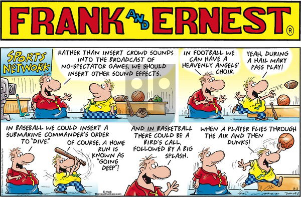 Frank and Ernest on Sunday August 2, 2020 Comic Strip