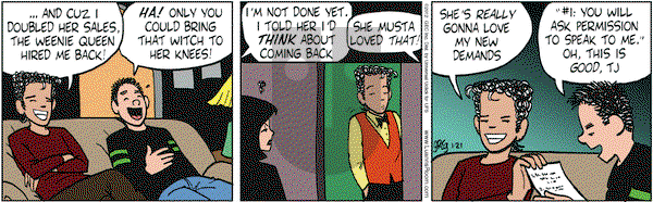 Luann on Saturday January 21, 2012 Comic Strip