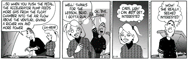 Luann on Sunday March 28, 1999 Comic Strip