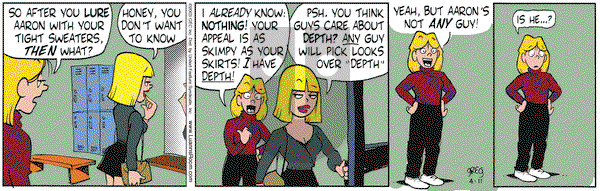 Luann on Friday April 11, 2003 Comic Strip