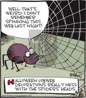 Reality Check on Monday October 29, 2018 Comic Strip