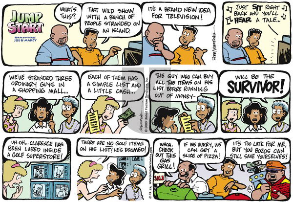 JumpStart on Sunday August 13, 2000 Comic Strip
