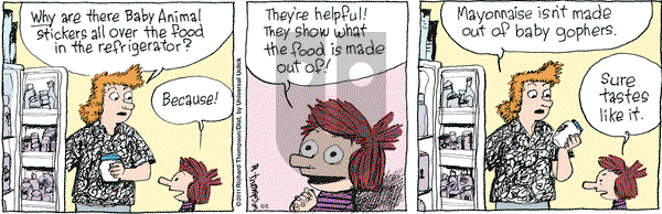 Cul de Sac on Wednesday June 8, 2016 Comic Strip