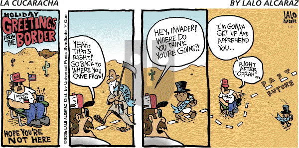La Cucaracha on Sunday January 1, 2006 Comic Strip