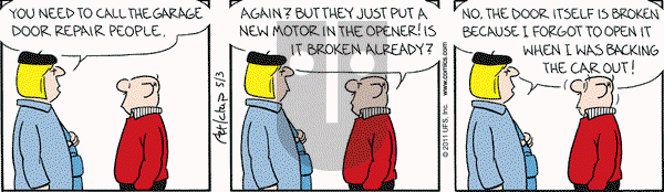 The Born Loser on Tuesday May 3, 2011 Comic Strip