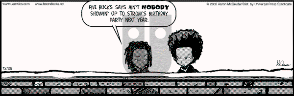 The Boondocks on Saturday October 11, 2025 Comic Strip