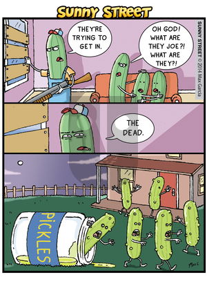 Sunny Street on Tuesday January 28, 2014 Comic Strip