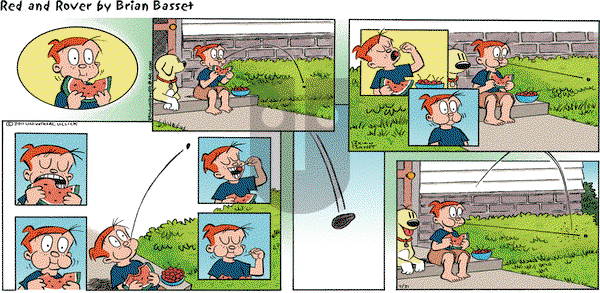 Red and Rover on Sunday July 31, 2011 Comic Strip