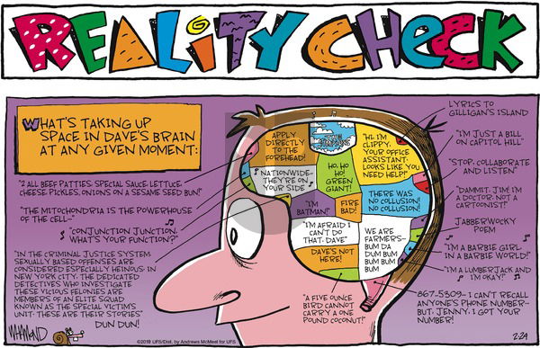 Reality Check on Sunday February 24, 2019 Comic Strip