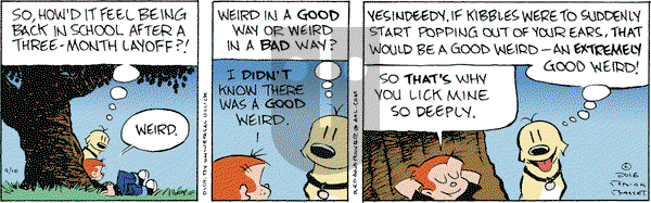 Red and Rover - Saturday September 10, 2016 Comic Strip