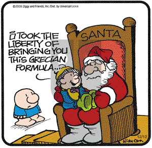 Ziggy on Saturday December 12, 2009 Comic Strip