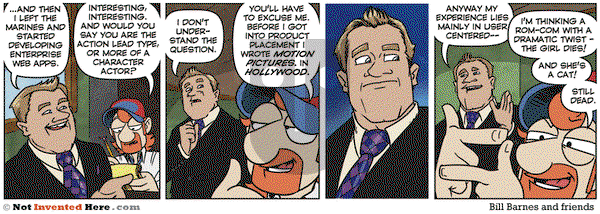 Not Invented Here on Tuesday December 21, 2021 Comic Strip