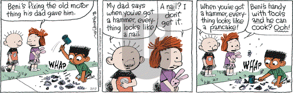 Cul de Sac on Thursday July 17, 2014 Comic Strip