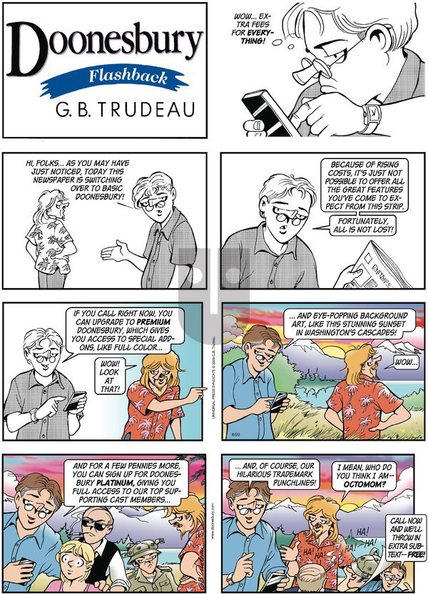 Doonesbury on Sunday June 20, 2010 Comic Strip