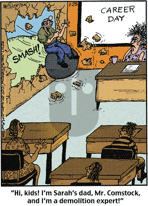 Close to Home on Wednesday January 25, 2017 Comic Strip