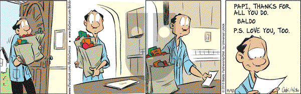 Baldo on Saturday November 12, 2016 Comic Strip