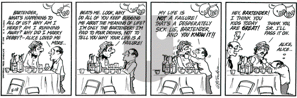 Doonesbury on Saturday May 18, 1974 Comic Strip