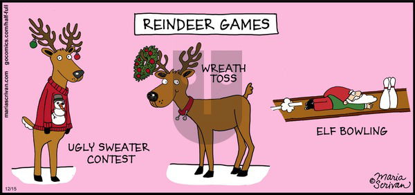Half Full - Sunday December 15, 2013 Comic Strip