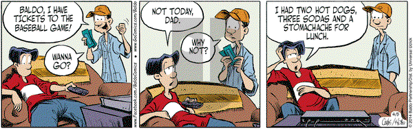 Baldo on Saturday April 5, 2014 Comic Strip