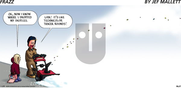 Frazz on Sunday January 28, 2018 Comic Strip