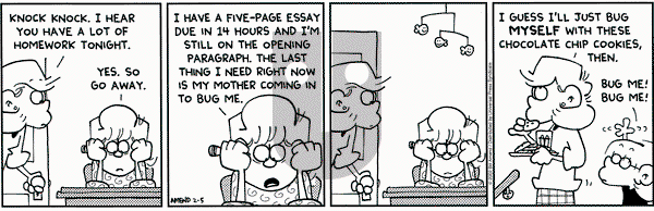 FoxTrot - Tuesday February 5, 2002 Comic Strip