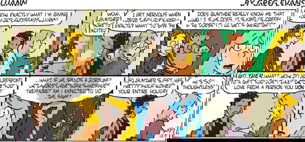 Luann on Sunday December 5, 2004 Comic Strip