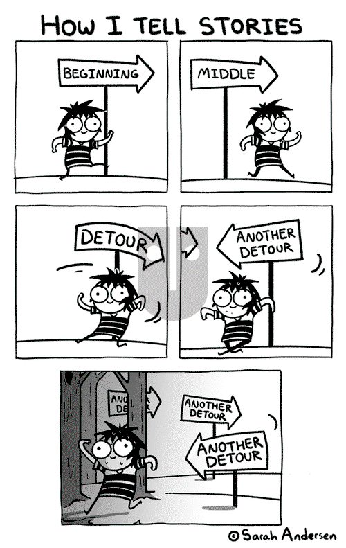 Sarah's Scribbles on Thursday June 13, 2019 Comic Strip