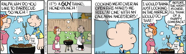 Drabble on Monday August 31, 2009 Comic Strip