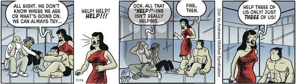 Alley Oop on Thursday November 14, 2019 Comic Strip