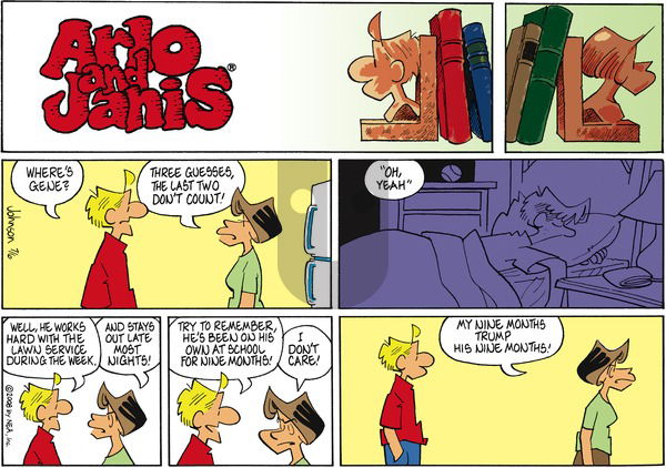 Arlo and Janis on Sunday July 6, 2008 Comic Strip
