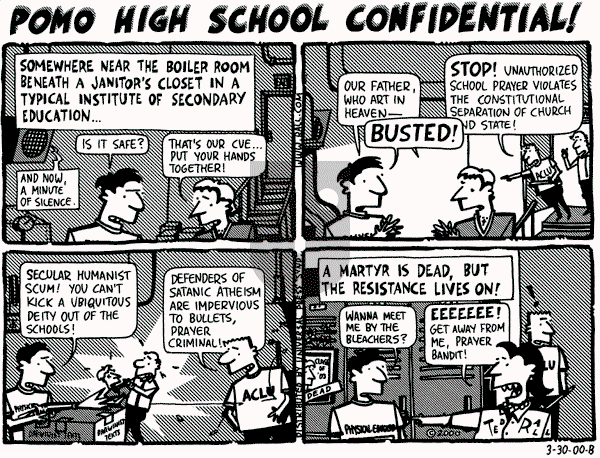 Ted Rall on Saturday April 1, 2000 Comic Strip