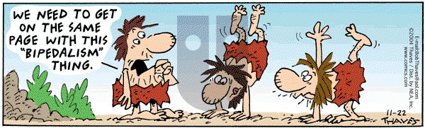 Frank and Ernest - Monday November 22, 2004 Comic Strip