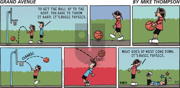 Grand Avenue on Sunday August 2, 2020 Comic Strip