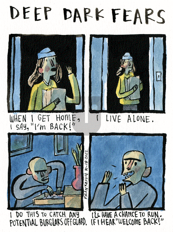 Deep Dark Fears on Saturday April 29, 2023 Comic Strip