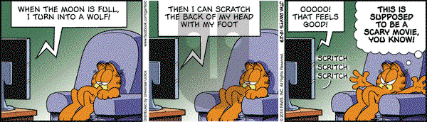 Garfield on Wednesday October 29, 2014 Comic Strip