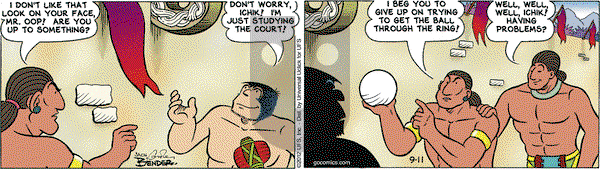 Alley Oop on Tuesday September 11, 2012 Comic Strip