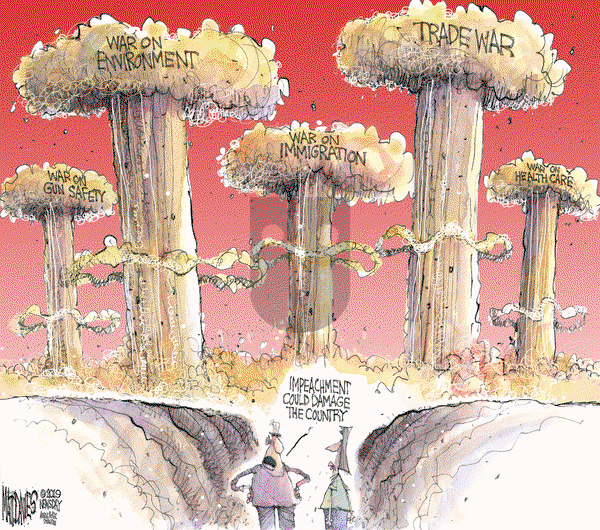 Matt Davies on Wednesday October 2, 2019 Comic Strip