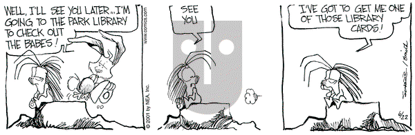 The Grizzwells on Friday June 22, 2001 Comic Strip