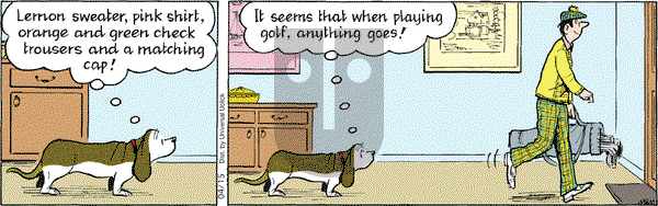 Fred Basset on Monday April 15, 2013 Comic Strip