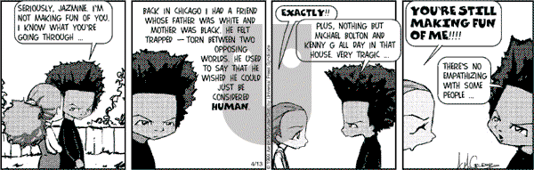 The Boondocks on Thursday November 14, 2013 Comic Strip